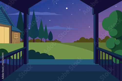 house porch backyard garden sunlight home