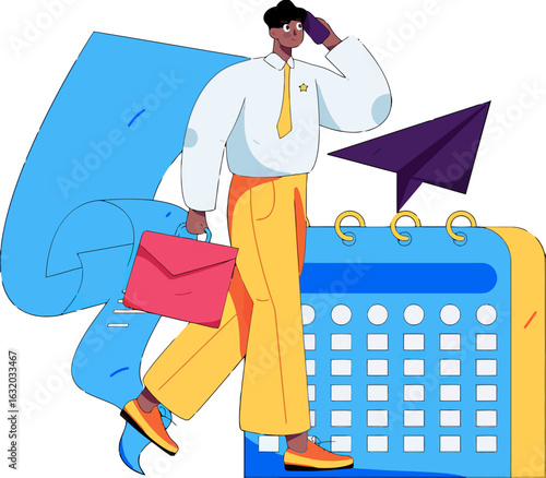 Stay ahead with smart planning and strategic communication, schedule your goals for success and prioritize tasks to boost productivity, achieve milestones and build your dream, success guaranteed