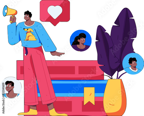 Reach a wider audience and amplify your influence through digital marketing, connect with customers using social media, and boost brand awareness with a dynamic online presence today