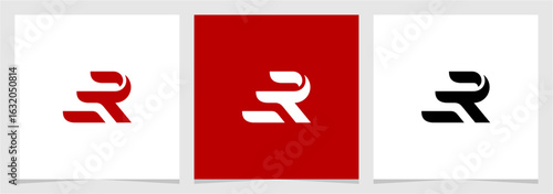 ER or RE Initial Letter Modern Logo Vector Element , Initial Logo for Brand Vector Design Graphic