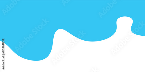 milk splash, milk simple shape for banner background, milk waves, milk splashes for advertising dairy products