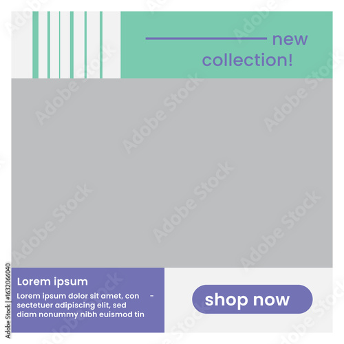Editable Fashion Sale Social Media Template – Instagram, Facebook Post Design for Brands.