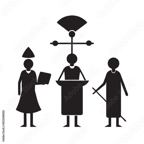 Decentralized Nomad Network Builders Silhouette