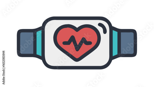Heart rate monitor smart watch fitness tracker health app wearable technology for wellness and activity tracking