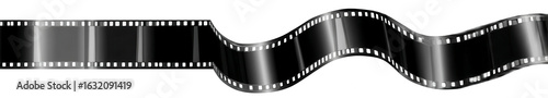 Wallpaper Mural Curving black and white film strip Torontodigital.ca