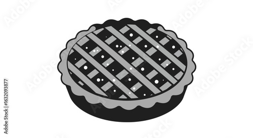 Delicious Homemade Apple Pie Featuring a Golden Brown Lattice Crust Sprinkled with Cinnamon Sugar A Classic Comfort Food Perfect for Holidays and Gatherings