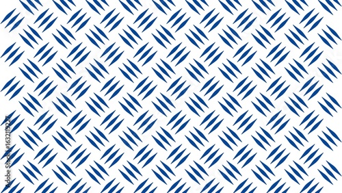 A repeating blue and white diamond plate pattern, creating a textured background
