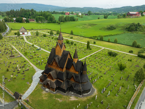 Heddal stave church in Norway