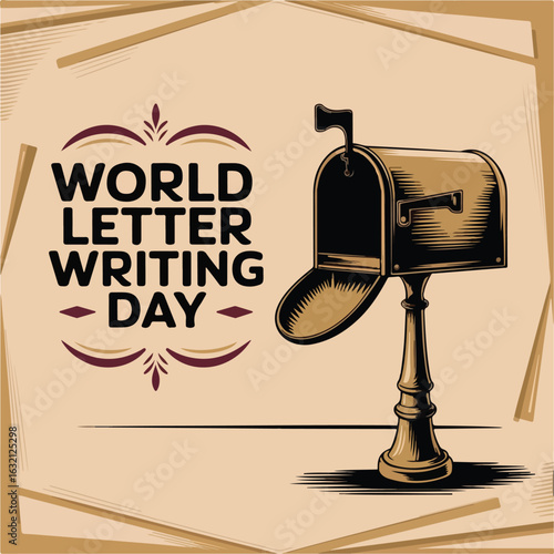 World Letter Writing Day – Handwritten Letters, Envelopes & Communication Celebration.