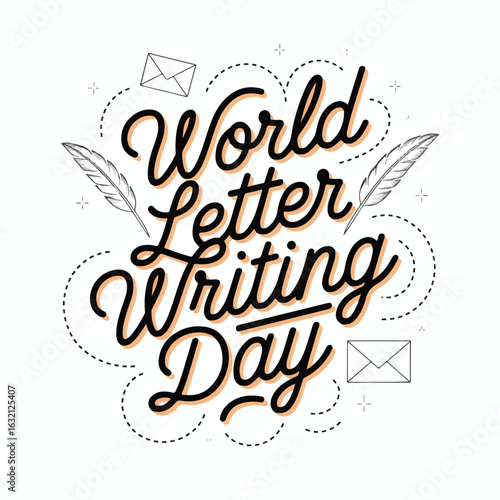 World Letter Writing Day – Handwritten Letters, Envelopes & Communication Celebration.