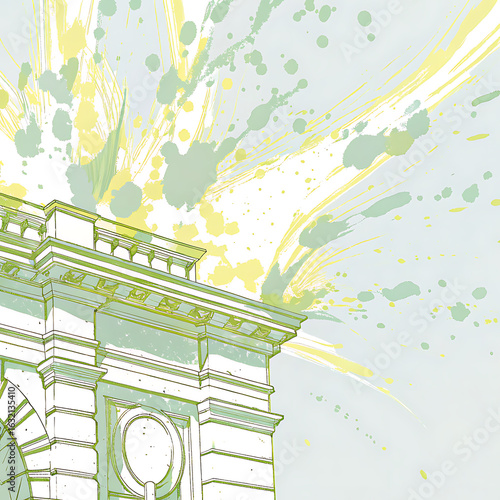 abstract floral background