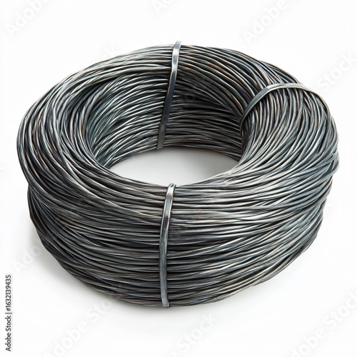 Industrial wire spool production process manufacturing facility product showcase workshop environment close-up view material durability and versatility