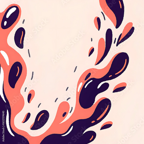 abstract background with red lines