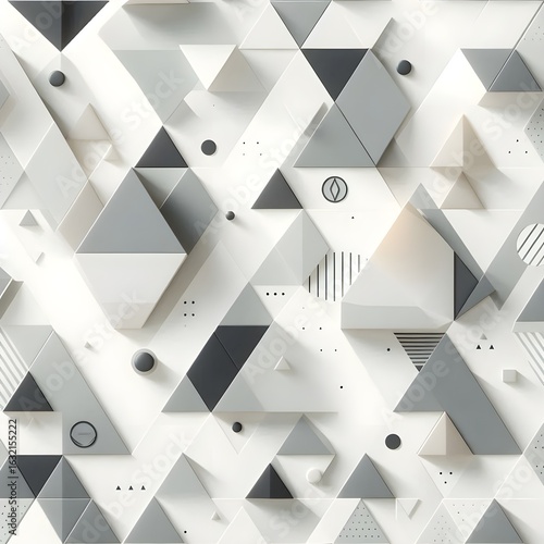 abstract geometric background with triangles
