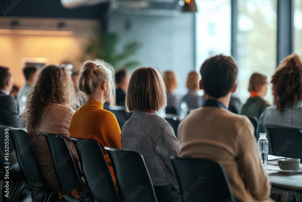 Fototapeta premium HR Seminar Focused on Workplace Ethics and Professional Conduct