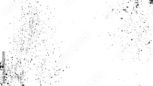 Speckle grain dot white paper noise texture with distress effect vector illustration pattern background. Dirty or dust film grain speck grit grunge overlay on white background grain noise particles