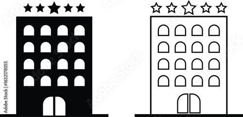 Hotel ion. Travel symbol