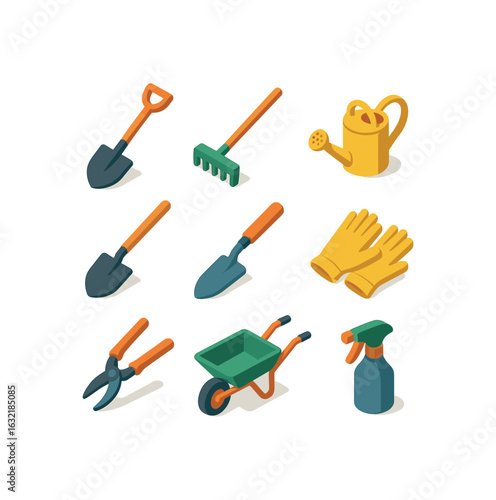 Gardening Tools Icons