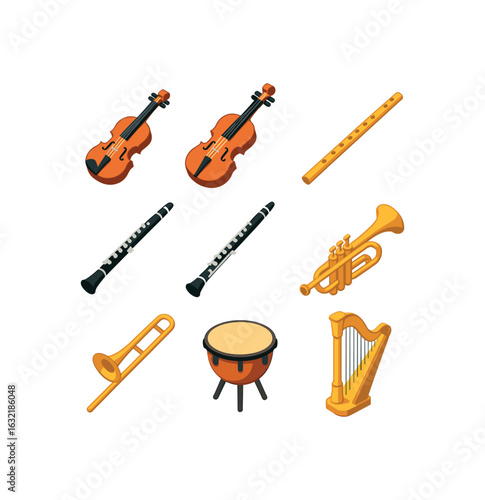 Isometric Symphony Icons