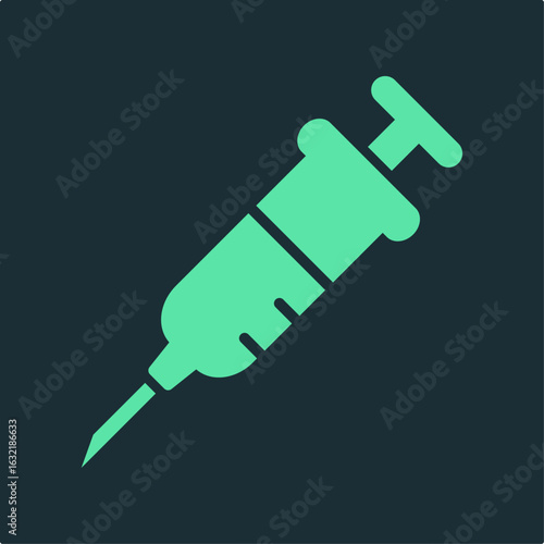 Syringe trendy applicable important vector Illustration design exquisite colorful background
