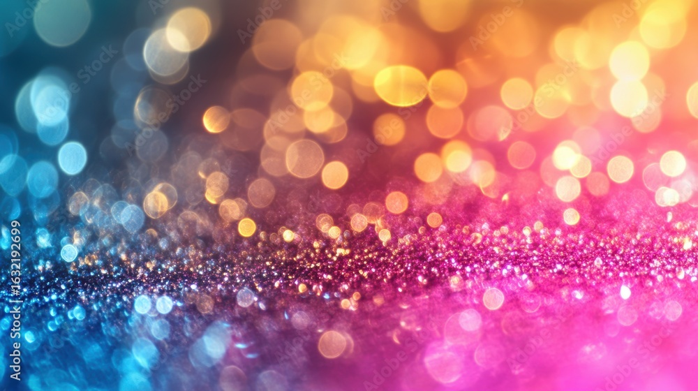 Vibrant Abstract Background with Colorful Bokeh and Glitter Effects Creating a Dreamy and Festive Atmosphere for Creative Projects and Designs Vibrant Abstract Background with Colorful Bokeh and Glitter Effects Creating a Dreamy and Festive Atmosphere for Creative Projects and Designs