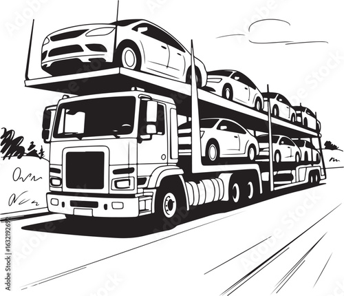 transportation vector illustration