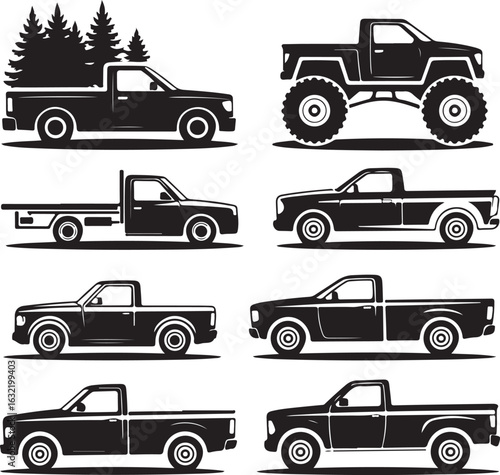 set of trucks