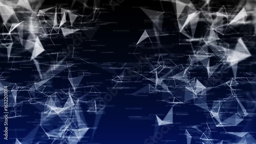 Abstract plexus tech background