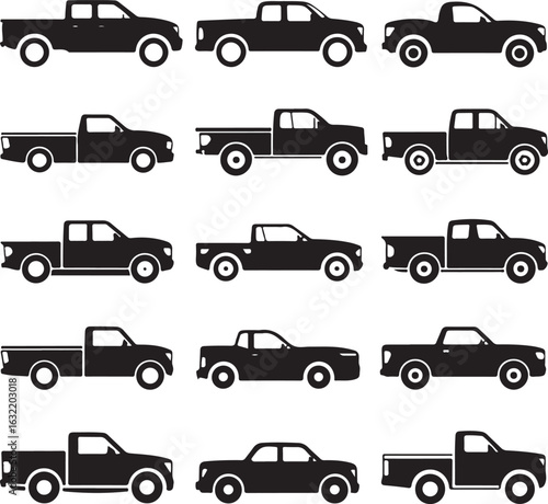 set of cars
