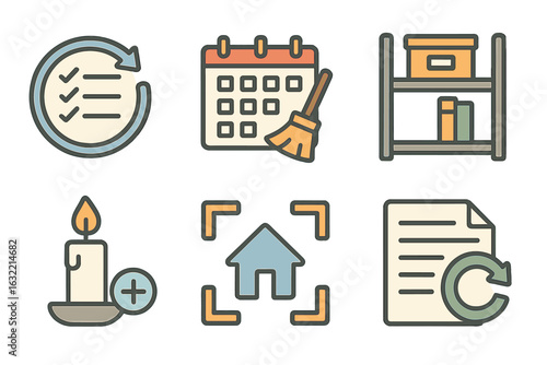 Planning and organizing essentials for efficient home management and task scheduling