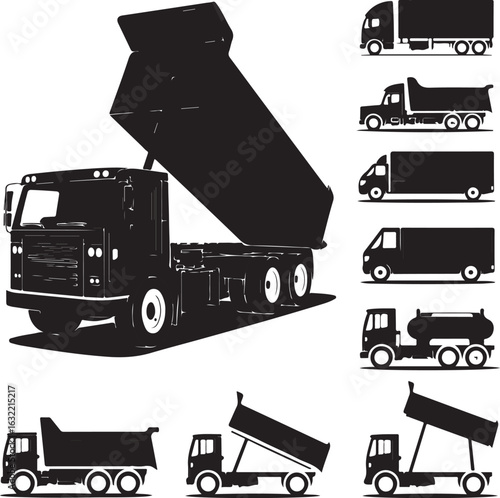 set of trucks