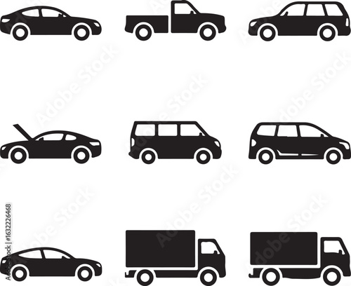 set of cars
