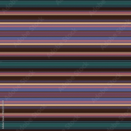 Seamless colorful horizontal stripe pattern in earthy tones, perfect for fabric design, backgrounds, and modern abstract decor. Bold, vibrant, and symmetrical composition.