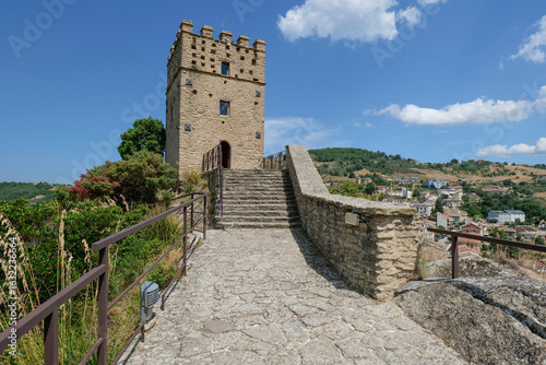 Wallpaper Mural A castle tower of Roccascalegna,  a medieval town in Abruzzo, Italy. Torontodigital.ca