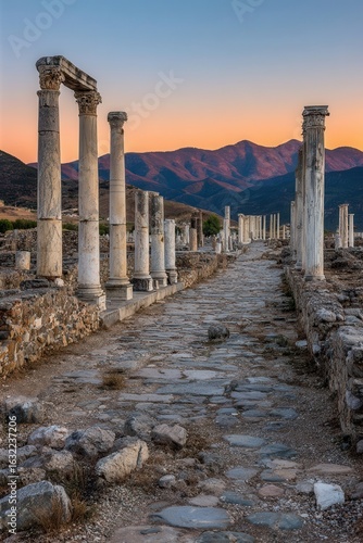 Ancient Ruins Landscape
