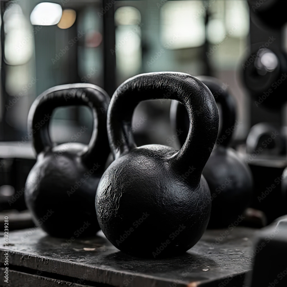 Fototapeta premium Abstract gym and fitness room interior for background.created with the help of artificial intelligence.