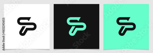 SP or PS Initial Brand Minimalist Logo Vector Element , Letter Logo for Brand Company or Identity