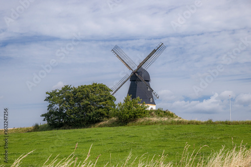 Mill on the island of Samsø, Denmark 2024