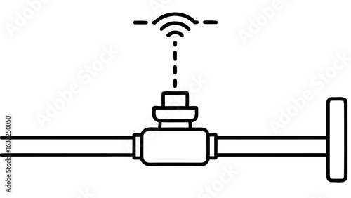 Smart Irrigation Sprinkler System Blueprint Wireless Valve