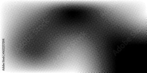 Halftone twisted grunge pattern design. Vector ilustration