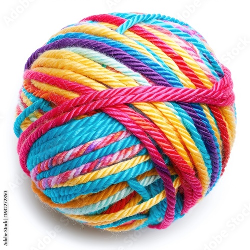 Wallpaper Mural Colorful ball of yarn Torontodigital.ca