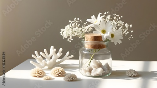 essential oil and candle