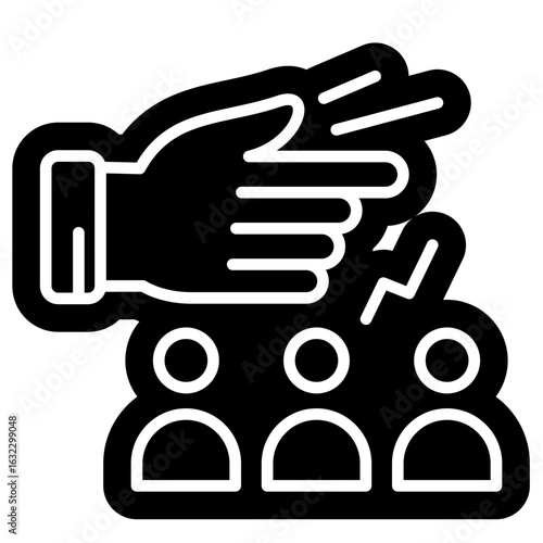 Strongman Leadership Icon