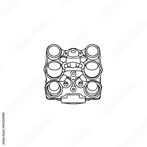 Vector Cylinder head 