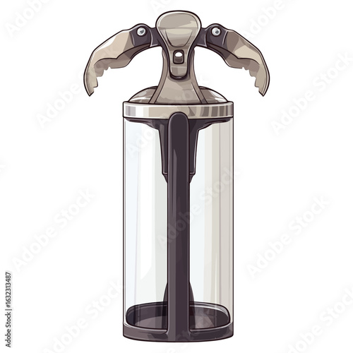 Can opener isolated White background 