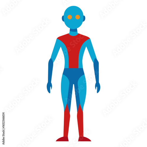 3d render of a man in a mask