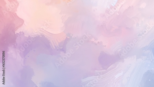 Abstract Pastel Swirl Representing Emotional Healing and Inner Peace