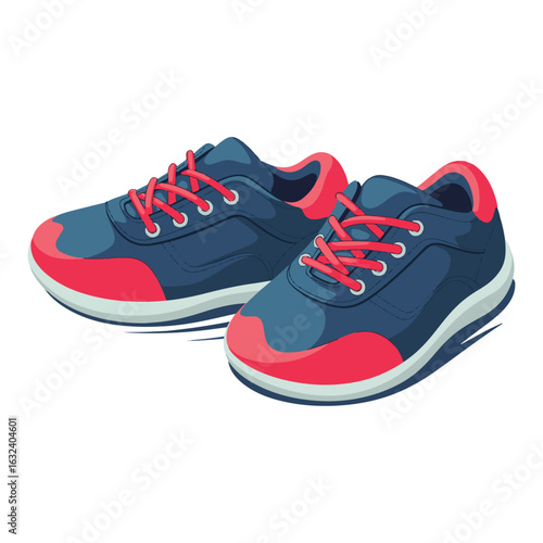 sport shoes isolated on white