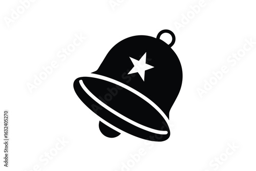 jingle bell vector icon