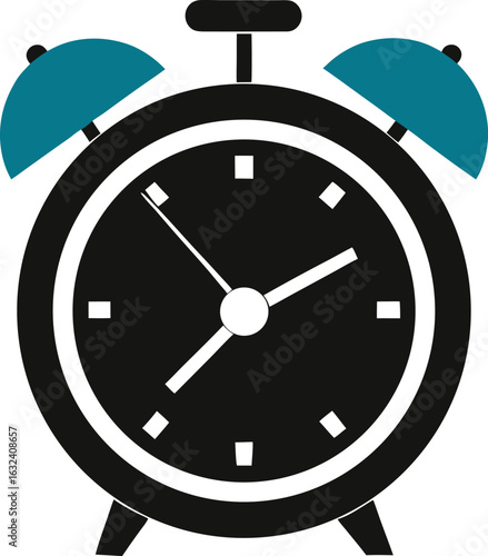 alarm clock silhouette 